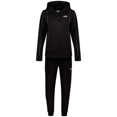 анцуг,дамски,анцузи,puma,essentials+,animal,tracksuit,black,(black)