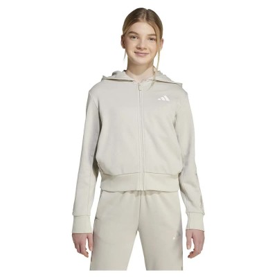 блуза,детски,блузи,adidas,3,stripes,animal,french,terry,full,zip,sweatshirt,wonder,alumina,(beige)