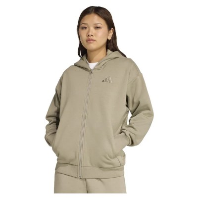 поларена,блуза,дамски,блузи,adidas,all,szn,fleece,full,zip,sweatshirt,beige,(silver,pebble)