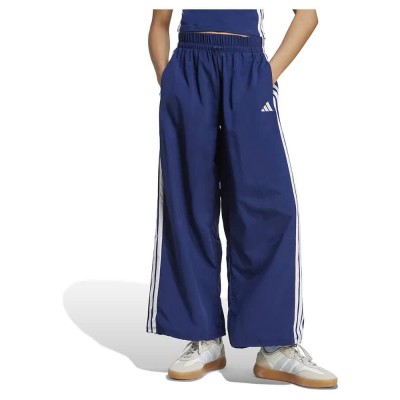 панталони,дамски,панталони,adidas,essentials,3,stripes,lifestyle,woven,parachute,pants,blue,(dark,blue,white)