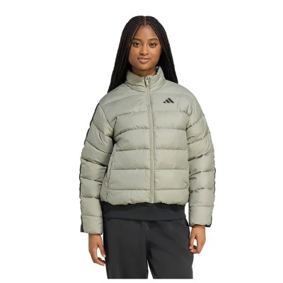яке,дамски,якета,и,палта,adidas,essentials,climawarm,3,stripes,synthetic,down,jacket,silver,pebble