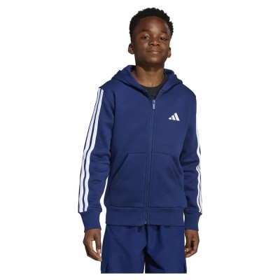 блуза,детски,блузи,adidas,essentials,full,zip,sweatshirt,dark,blue,white,(blue)