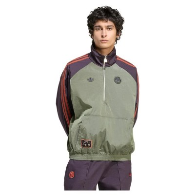 блуза,мъжки,пуловери,adidas,fc,bayern,terrace,icons,half,zip,sweatshirt,base,green,aurora,black,(green)