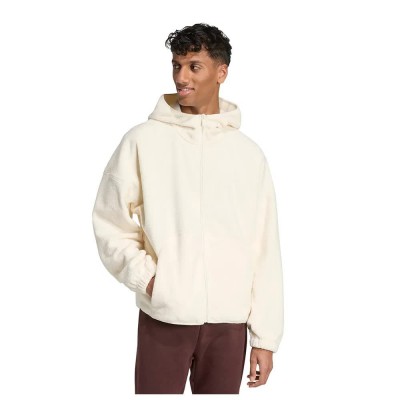 поларена,блуза,мъжки,пуловери,adidas,future,icons,small,logo,low,pile,fleece,full,zip,sweatshirt,beige,(cream,white)