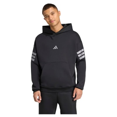 суичър,мъжки,пуловери,adidas,future,icons,3,stripes,hoodie,black