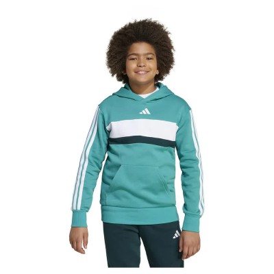 суичър,детски,блузи,adidas,seasonal,essentials,tiberio,3,stripes,fleece,hoodie,pure,teal,aurora,ivy,white,(green)