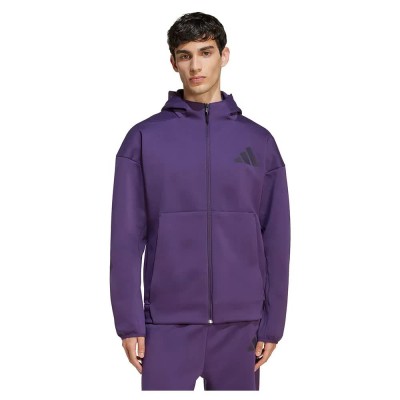 блуза,мъжки,пуловери,adidas,z.n.e,full,zip,sweatshirt,purple,(aurora,plum)