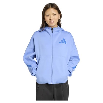 блуза,дамски,блузи,adidas,z.n.e,full,zip,sweatshirt,blue,fusion,(blue)