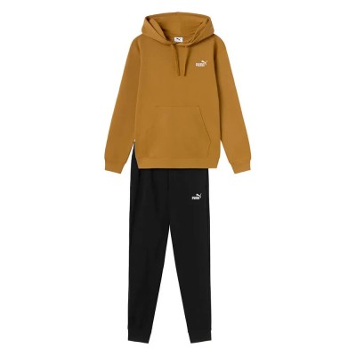 анцуг,дамски,анцузи,puma,essential,tracksuit,honey,butter,(brown,black)