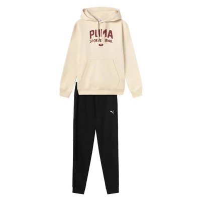 анцуг,дамски,анцузи,puma,graphic,tracksuit,alpine,snow,(beige,black)