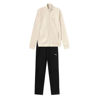 анцуг,дамски,анцузи,puma,straight,leg,tracksuit,alpine,snow,(beige,black)