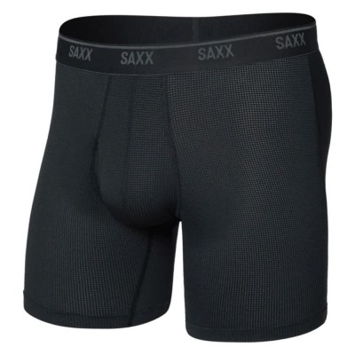 боксерки,мъжко,бельо,saxx,underwear,quest,quick,dry,mesh,boxers,black