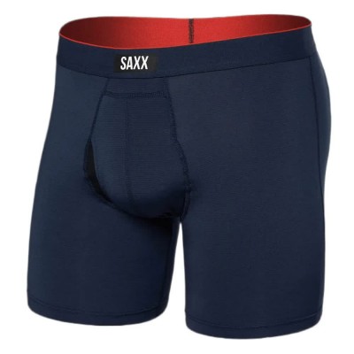 боксерки,мъжко,бельо,saxx,underwear,vibe,xtra,brief,fly,boxers,dark,navy,heather,(blue)