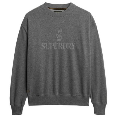 блуза,дамски,блузи,superdry,british,design,relaxed,fit,sweatshirt,charcoal,marl