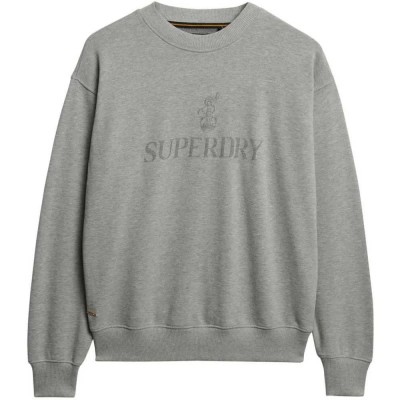 блуза,дамски,блузи,superdry,british,design,relaxed,fit,sweatshirt,grey,marl