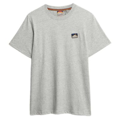 тениска,мъжки,тениски,superdry,great,outdoors,emb,relaxed,fit,short,sleeve,t,shirt,athletic,grey,marl,(grey)