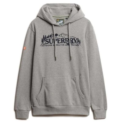 суичър,мъжки,пуловери,superdry,outdoor,scene,relaxed,fit,hoodie,grey,(ash,grey,marl)