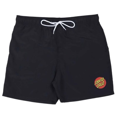 бански,гащета,мъжки,бански,костюми,santa,cruz,classic,dot,swimming,shorts,black