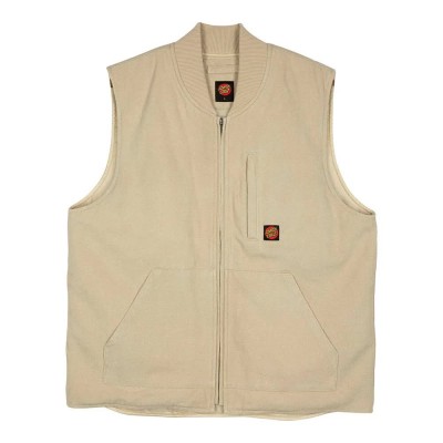потник,мъжки,потници,santa,cruz,classic,label,vest,blond,wood,(beige)