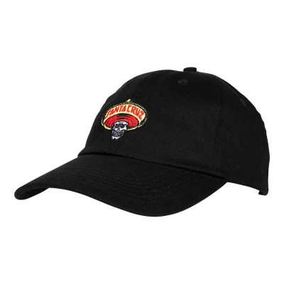 шапка,всички,шапки,santa,cruz,guzman,skull,cap,black,(black)