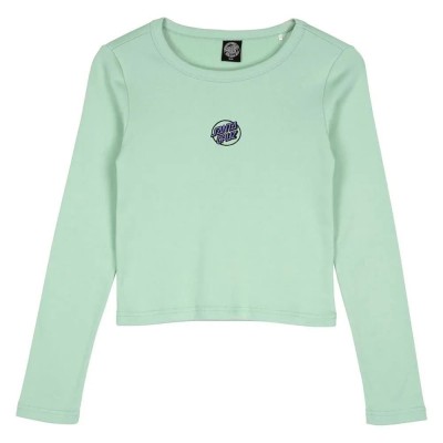 тениска,мъжки,тениски,дамски,тениски,santa,cruz,partial,dot,emb,long,sleeve,t,shirt,green,(future,dusk)