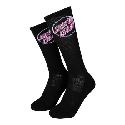чорапи,дамски,чорапи,santa,cruz,partial,dot,socks,black,(black)