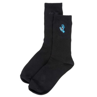 чорапи,дамски,чорапи,santa,cruz,screaming,mini,hand,socks,black