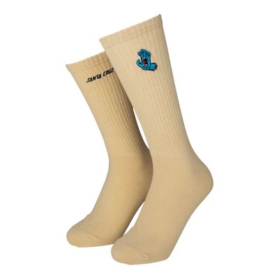 чорапи,дамски,чорапи,santa,cruz,screaming,mini,hand,socks,beige,(blond,wood)