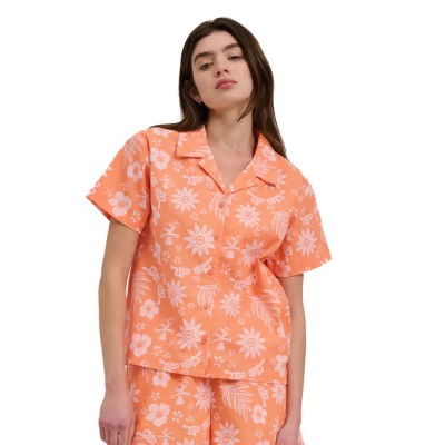 риза,с,къс,ръкав,дамски,ризи,мъжки,ризи,santa,cruz,take,a,trip,short,sleeve,shirt,orange,(apricot,trip,repeat)