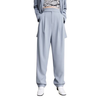 панталони,дамски,панталони,lily,commuter,slim,tapered,pants,purplish,sky,blue,(blue)