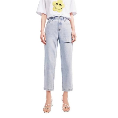 панталони,дамски,панталони,lily,cotton,denim,pants,light,blue,(blue)