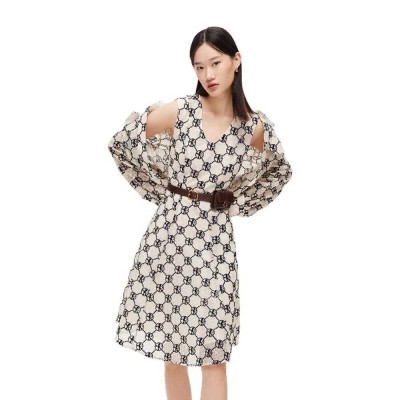 рокля,дамски,поли,и,рокли,lily,fine,art,jacquard,dress,grayish,white,(beige)