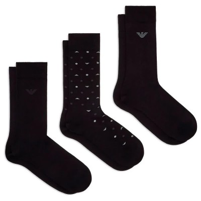 чорапи,мъжки,чорапи,emporio,armani,all,over,eagle,socks,black,(eagle,black,black)
