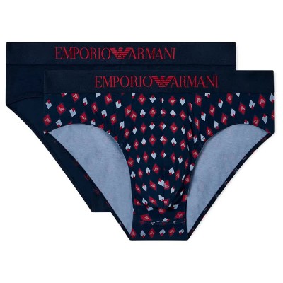 мъжко,бельо,emporio,armani,classic,pattern,mix,slips,2,units,blue,(eagle,rhombus,navy)