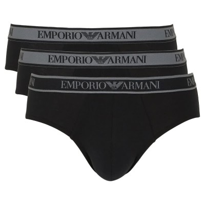 мъжко,бельо,emporio,armani,core,logoband,slips,3,units,black,black,black