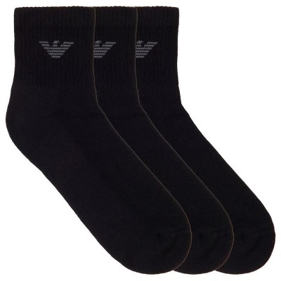 чорапи,мъжки,чорапи,emporio,armani,em000551,af14499,socks,black,(black,black)