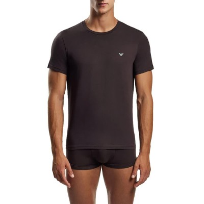 тениска,мъжки,тениски,emporio,armani,endurance,short,sleeve,t,shirt,2,units,brown,(brown,surf)