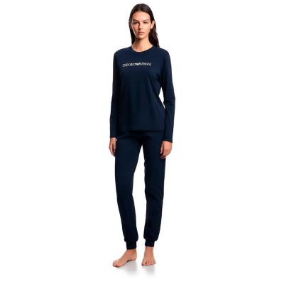 пижама,дамски,пижами,emporio,armani,everyday,cotton,pyjama,blue,(blue)