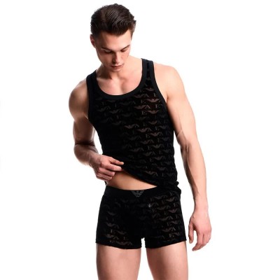 боксерки,мъжко,бельо,emporio,armani,jaquard,velvet,trunk,boxers,black,(black,silver,lurex)