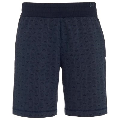 къси,панталони,мъжки,панталони,emporio,armani,reversible,jaquard,interlock,sweat,shorts,blue,(navy,jacquard)