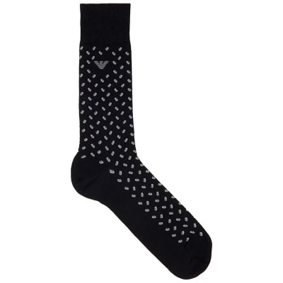 чорапи,мъжки,чорапи,emporio,armani,micro,pattern,socks,black,(black,fantasy)