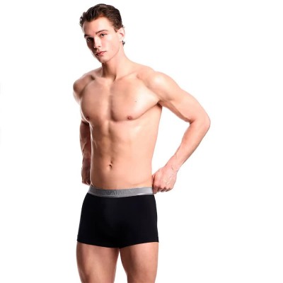 боксерки,мъжко,бельо,emporio,armani,soft,modal,trunk,boxers,black,(black)