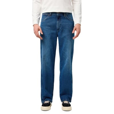 дънки,мъжки,панталони,wrangler,112371018,straight,loose,fit,jeans,retro,blue,(blue)