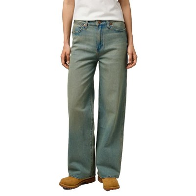 дънки,дамски,панталони,wrangler,112371183,straight,loose,fit,jeans,silver,lake,(blue)