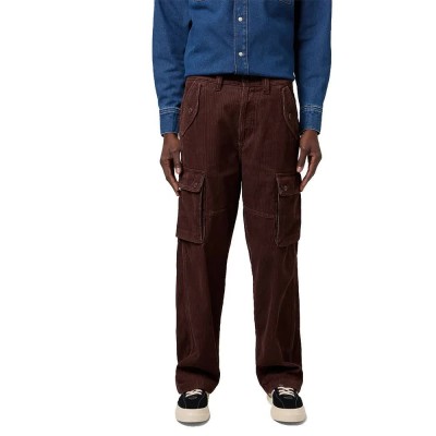 панталони,мъжки,панталони,wrangler,cj,loose,fit,cargo,pants,brown,(mahogany)