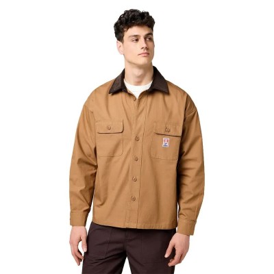 риза,с,дълъг,ръкав,мъжки,ризи,wrangler,cj,loose,fit,long,sleeve,shirt,toasted,coconut,(brown)