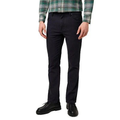 панталони,мъжки,панталони,wrangler,larston,slim,fit,pants,black