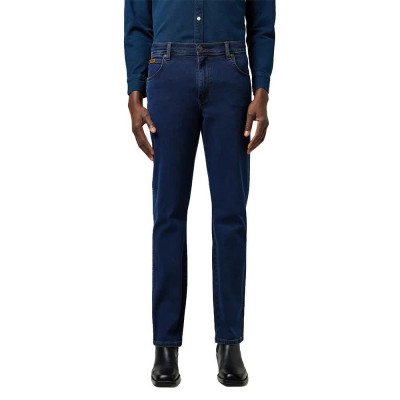 дънки,мъжки,панталони,wrangler,texas,regular,fit,jeans,rustic,navy,(blue)