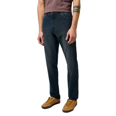 дънки,мъжки,панталони,wrangler,texas,slim,fit,jeans,old,river,(blue)