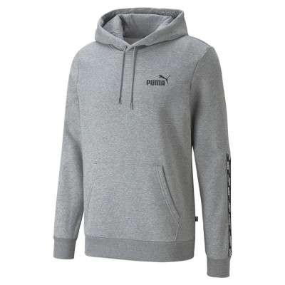 суичър,мъжки,пуловери,puma,power,tape,hoodie,refurbished,grey